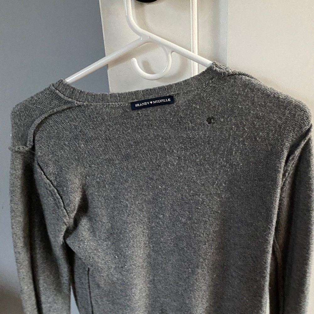 Brandy grey sweater